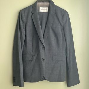 Banana Republic Grey Pantsuit, Size 10